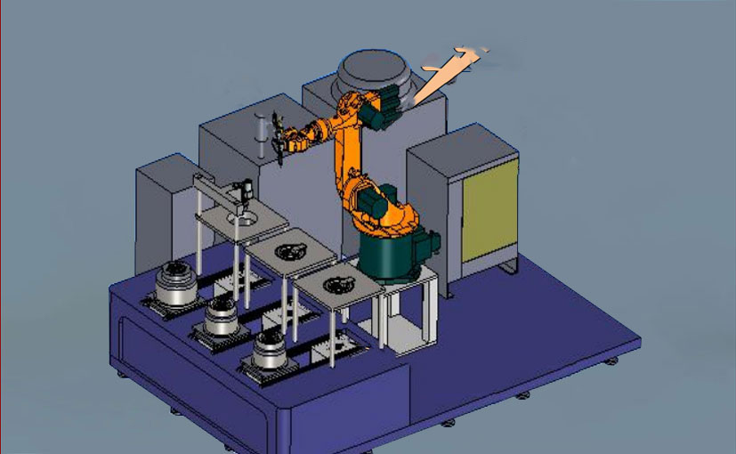 工业六轴机器人集成系统_涪陵区六轴机器人_涪陵区_数字化工厂